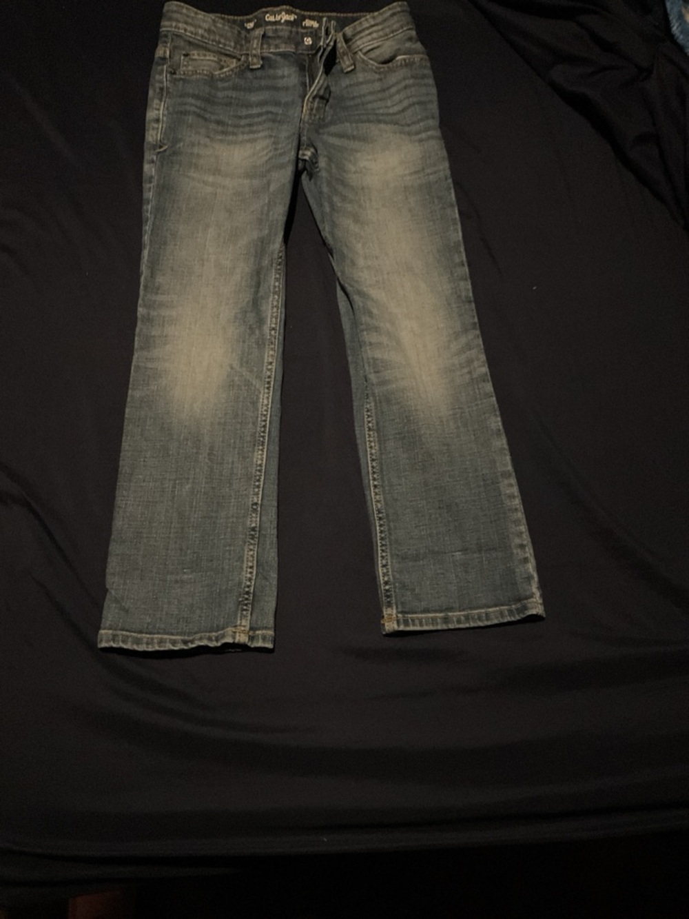 Boys Denim Blue Pants Size 8 Yrs by Cat & Jack Like New!!!